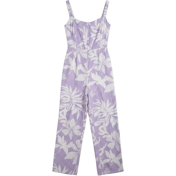 Kiwi & Punch Pants - Lavender Floral Maxi‎ Dress
